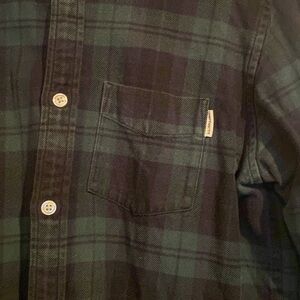 Men’s carhartt WIP flannel shirt size small